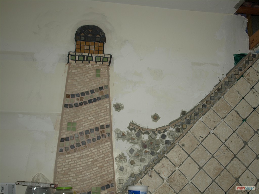 Mosaik-Leuchtturm im Masterbad 3